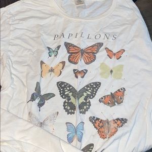 Urban Outfitters Butterfly papillons Tee